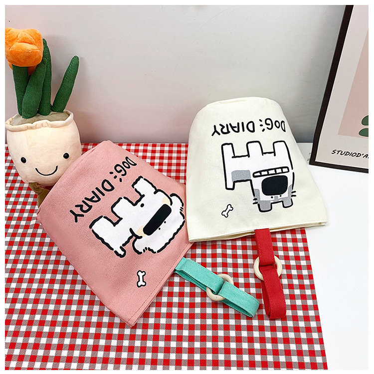 上班族便携妈咪帆布包购物学生可爱水桶型手拎便当带饭盒手提包女详情22