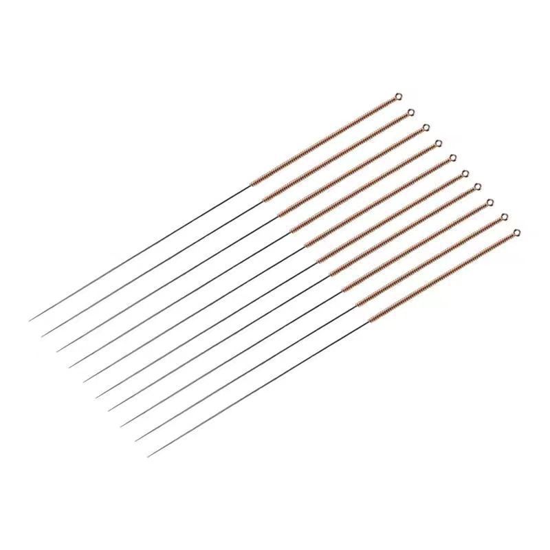 500支华佗牌针灸针一次性针炙针[10x1]中医用无菌承臻铜柄针毫针详情6