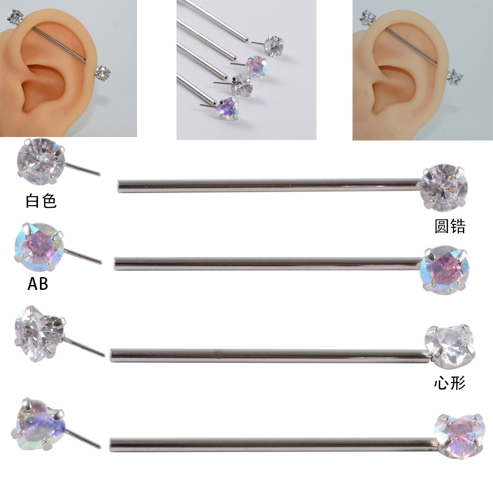 跨境黑皮革项圈链条皮质钉心项圈颈带choker圆环项链颈链链条乳夹详情4