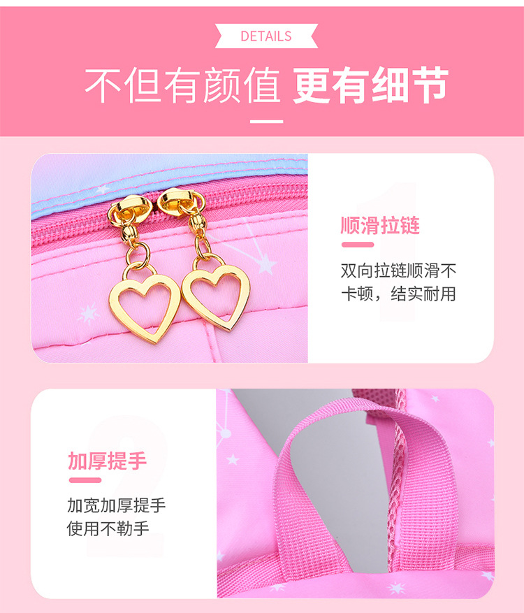 Korean version schoolbag for primary school 1-3-6 grade cute princess children backpack for girls lightweight factory wholesale pic 11