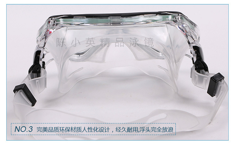 Factory direct sales of comfortable and fashionable tempered glass diving goggles, breathing tubes and two snorkeling sets for wholesale pic 7