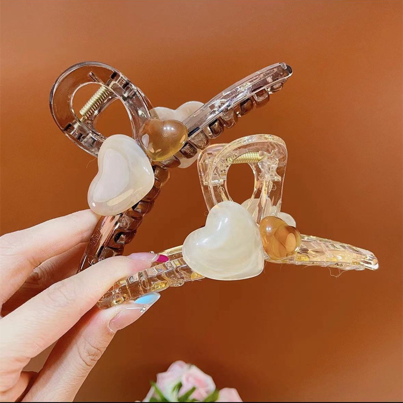 抖音111件套装发夹秋冬新款组合发饰抓夹发圈简约气质头绳详情6