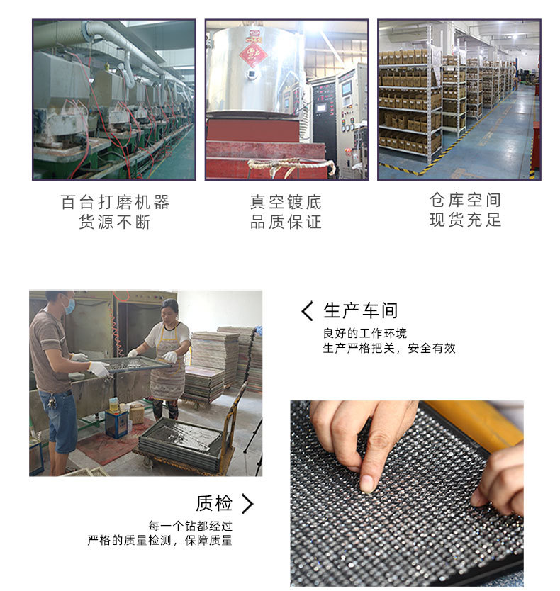 平底圆形国贸A钻 蛋白AB彩玻璃水钻 diy美甲贴钻 服饰手机壳美容详情9