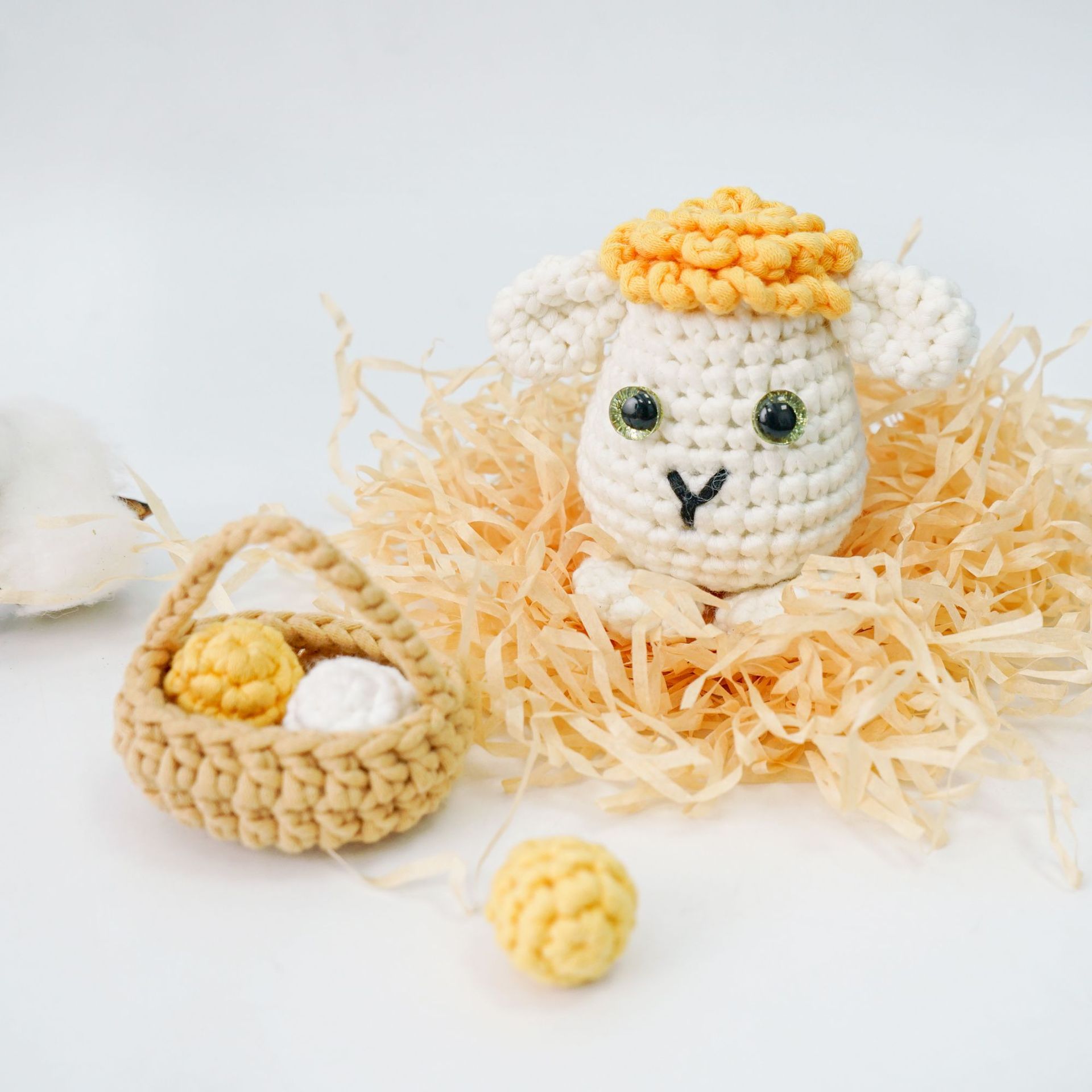 Amazon Crochet material kit English instruction manual DIY Knitting Yarn Ball Rabbit Crochet doll pic 17