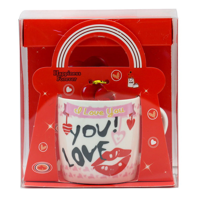 情人节杯子陶瓷咖啡杯情侣吻杯家用马克杯I LOVE YOU个性图案情人节小礼品送女朋友的礼物支持多语做客logo详情9