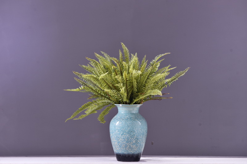 Wholesale of artificial Persian grass and artificial green plants, plant wall landscaping, window display, flower arrangement, leaf materials, fur, and artificial fern leaves pic 18