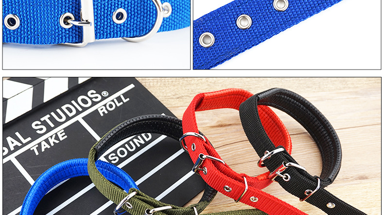 Pet supplies, pet supplies in stock wholesale, classic pet supplies, medium and large-sized dog foam, dog neck collar, colorful adjustable dog collar pic 8