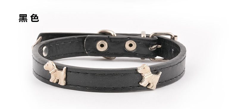 Collar para mascotas nueva versión coreana multicolor collar para perros ajustable material de PU accesorios para gatos y perros accesorios para mascotas collar pic 12