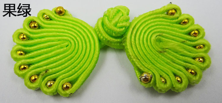 Direct sales of retro cheongsams with nine beads, bead plate buttons, wedding invitations, home Hanfu head flower decorations, butterfly flower buttons pic 17