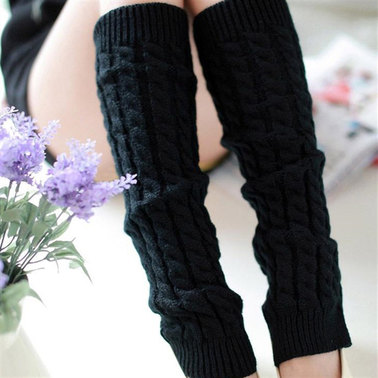 Wholesale of Korean-style knitted warm Japanese-style socks, woolen leg covers and over-the-knee socks from the manufacturer pic 20