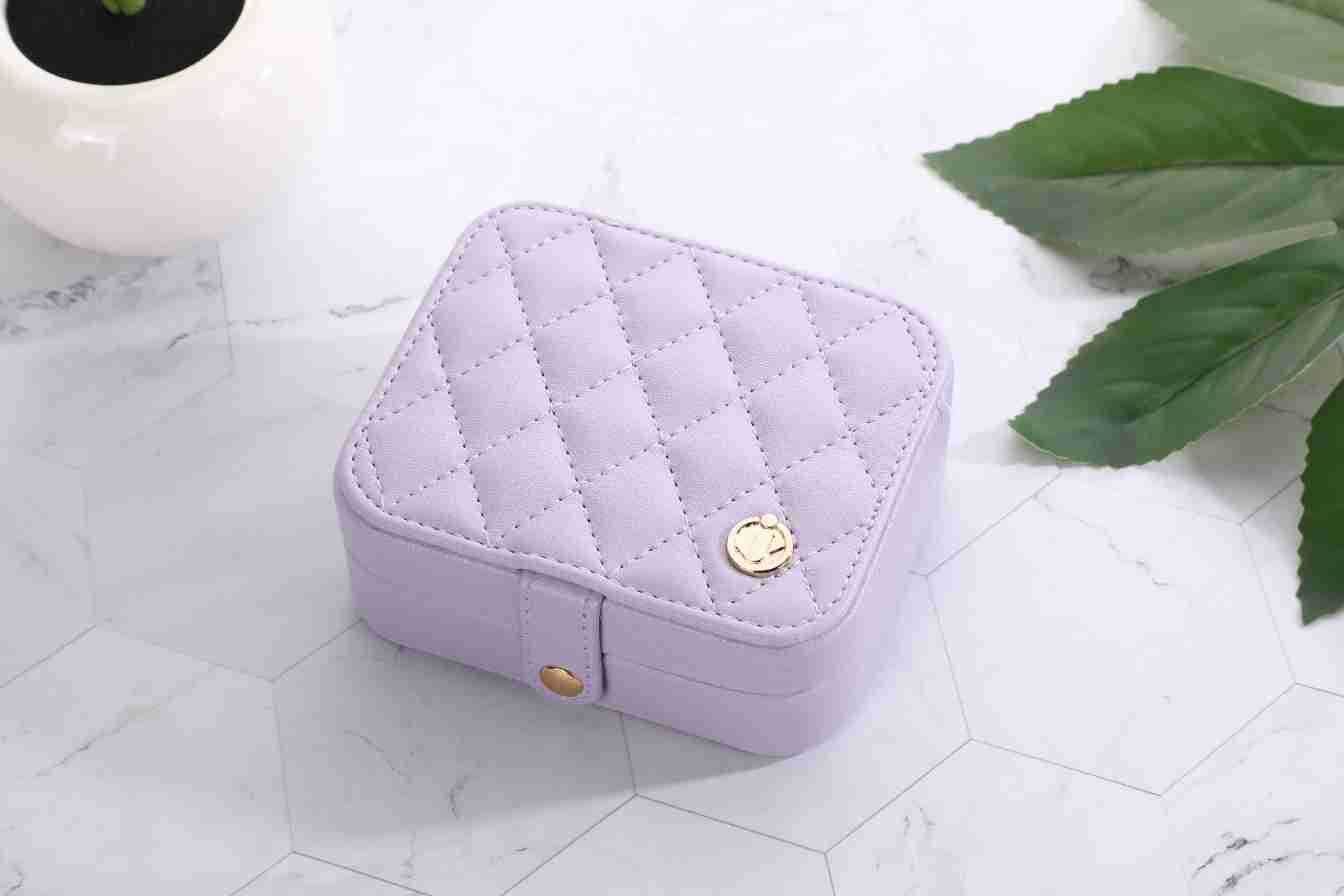 瑾奇饰品收纳盒包装盒展示珠宝项链耳环耳饰礼盒礼品盒戒指首饰盒批发详情4