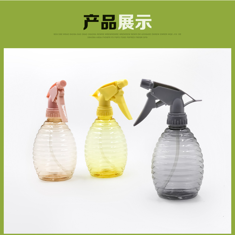家用室内雾化细雾超细塑料消毒彩色喷壶酒精喷瓶喷雾瓶详情5