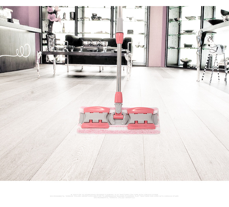 Pigeon flat mop, buy one get one free. The same style mop can replace the large-sized flat stainless steel mop with a cloth head pic 6