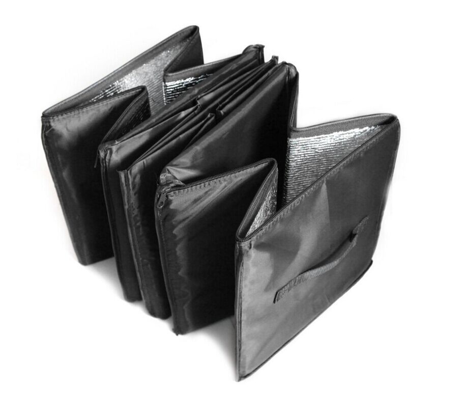 厂家直销汽车收纳箱黑色牛津布储物箱车用后备箱收纳包可定制logo详情55