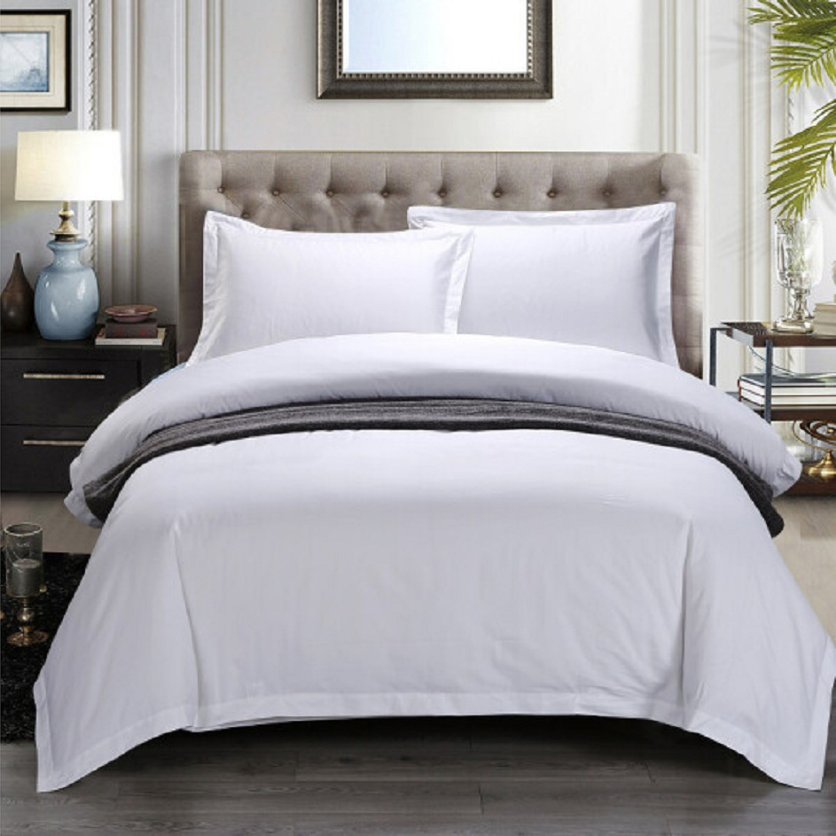 Wholesale of hotel four-piece sets, bed sheets and duvet covers, pure cotton brocade, bedding for homestays and hotels, and linen for five-star hotels pic 3