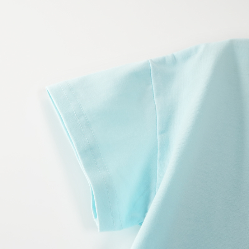 【 Free shipping for one Piece 】 Summer new U-family pure cotton cute cartoon printed short-sleeved T-shirt for boys and girls pic 8