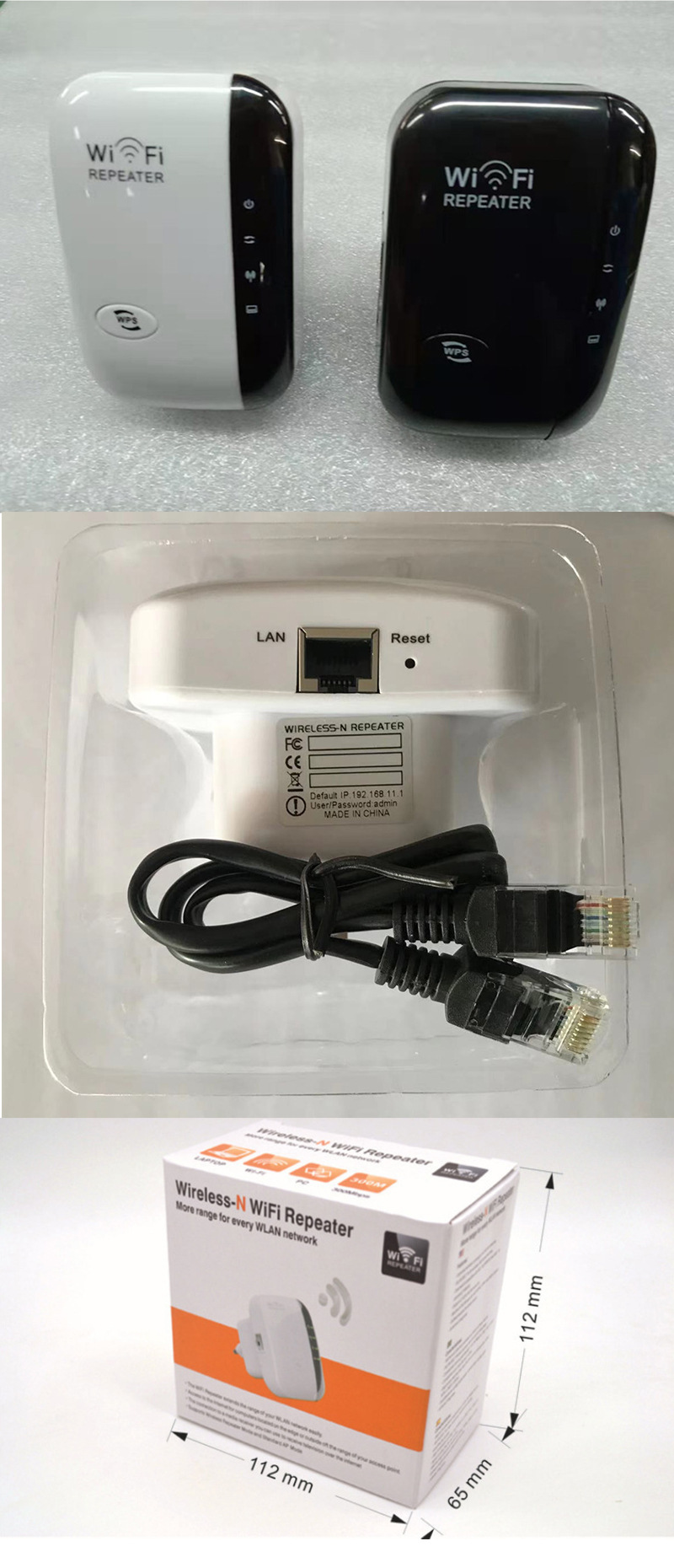 WiFi signal amplifier, home enhanced wireless network amplifier, wall-penetrating king router extender, repeater pic 20