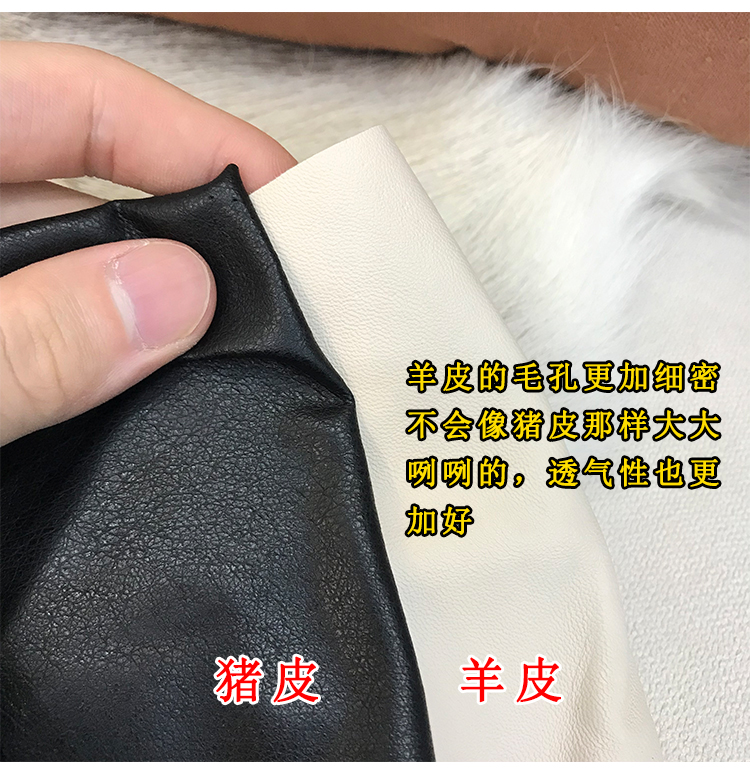 高级感羊皮软底真皮玛丽珍单鞋女鞋一字扣带浅口平底鞋小皮鞋瓢鞋详情66