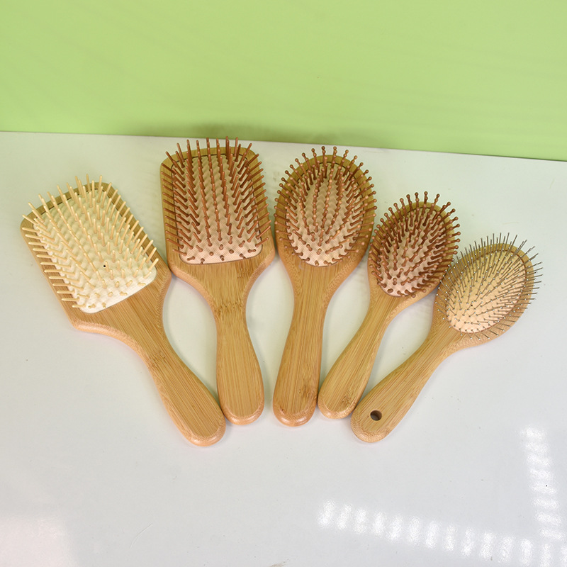 厂家直销木质气囊梳楠竹按摩梳大号梳子按摩头皮经络梳气垫梳现货详情21