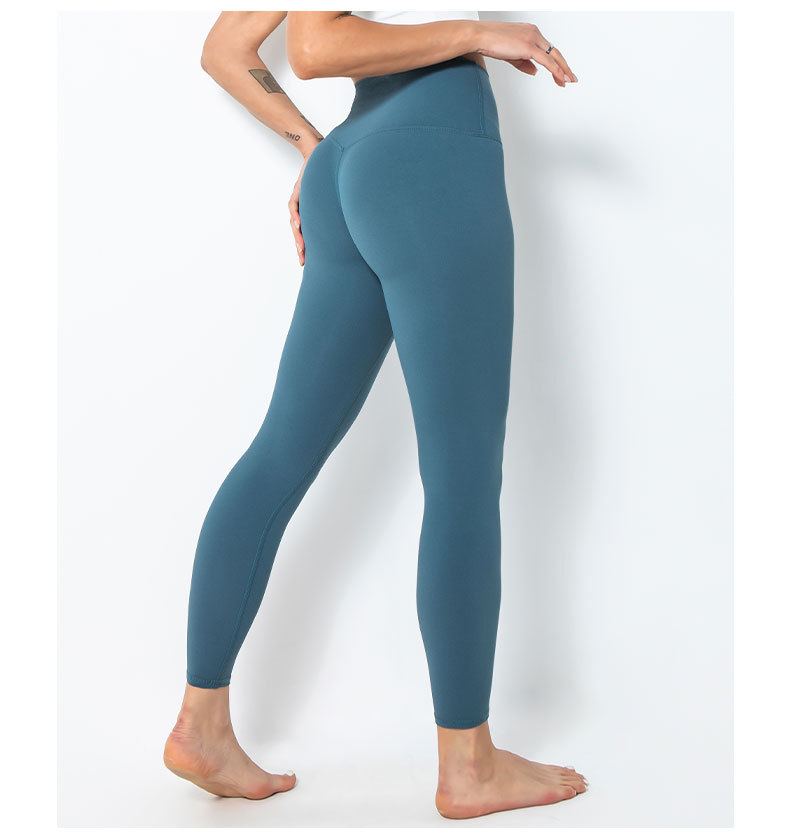 lulu瑜伽裤磨毛高腰提臀女夏外穿紧身运动跑步蜜桃臀裸感健身裤秋详情66