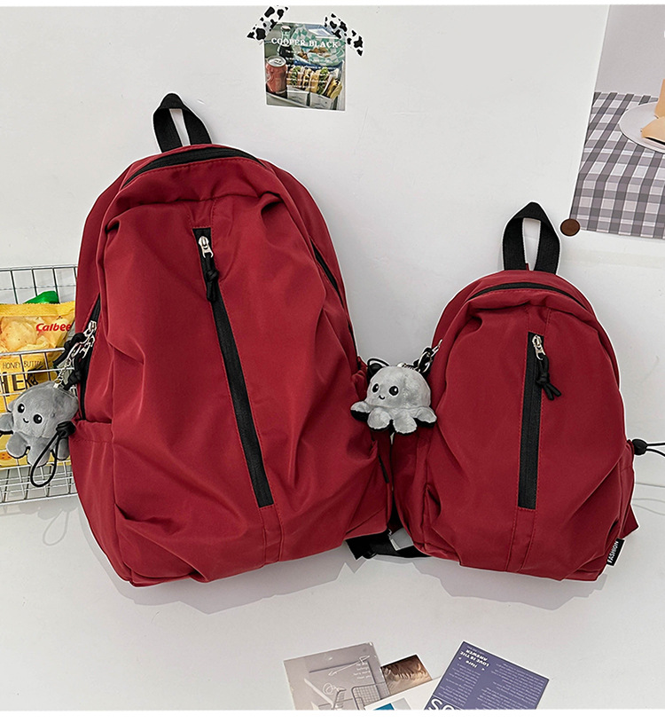 双肩包男轻量化徒步登山包高中学生外出旅游书包休闲轻便小背包女详情17