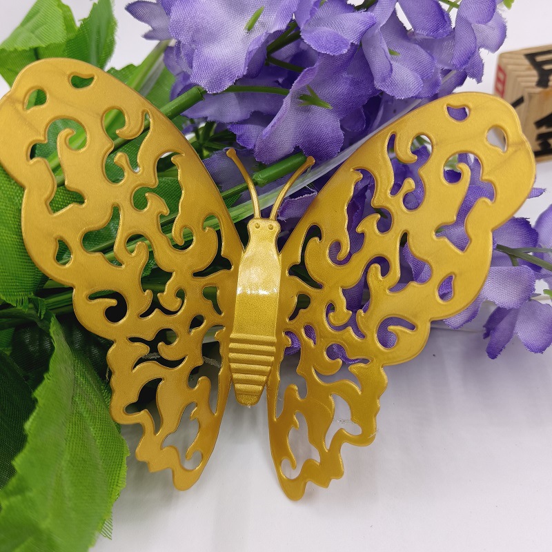 厂家直销3D立体镂空蝴蝶夜光蝴蝶炫彩蝴蝶渐变色蝴蝶详情35