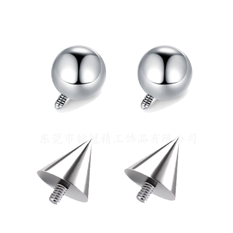 Titanium steel S-shaped nose studs, nose rings, ear studs, simple ear studs, earrings, piercing accessories, S-studs, rotating ear studs pic 8