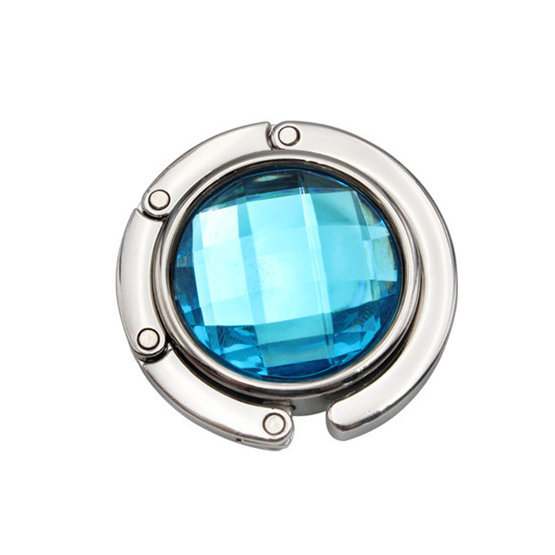 创意折叠包包挂钩便携圆形金属挂包器无痕办公室折叠桌面挂钩批发详情22