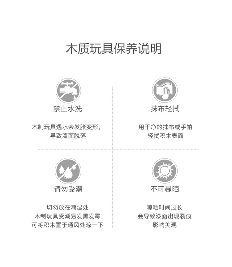 Acarebanny安可伴伲公主派对蛋糕过家家厨房木制儿童玩具3-6岁详情11