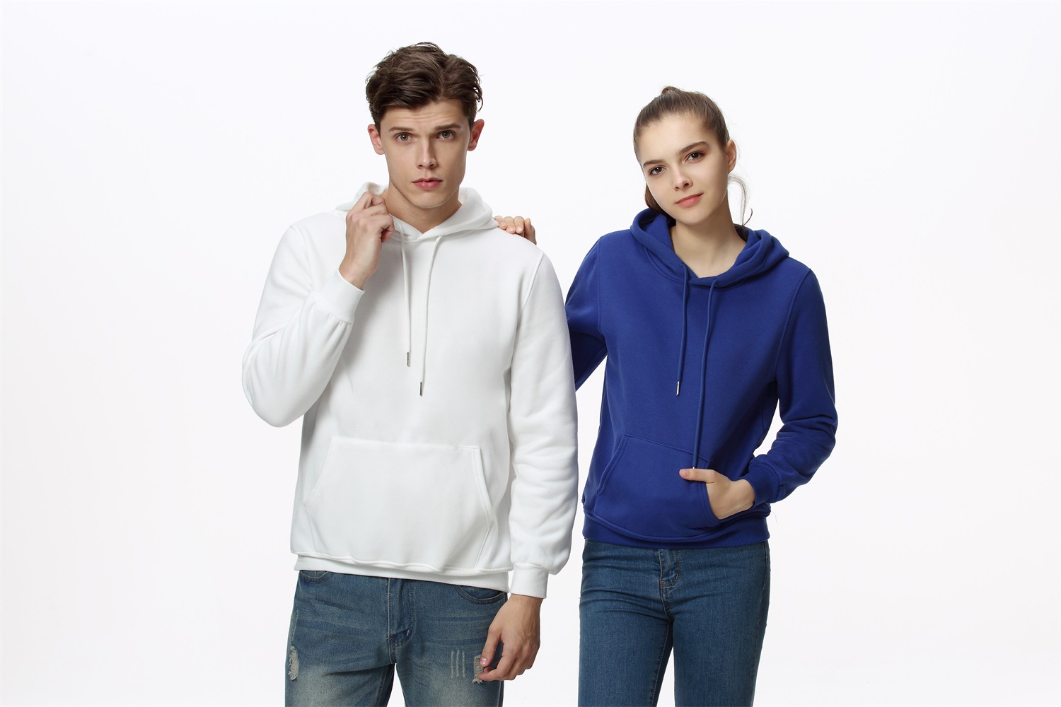 Autumn and winter fleece, hooded, long-sleeved, loose-fitting, class reunion hoodie, custom design, LOGO printed, annual meeting cultural T-shirt, coat pic 7