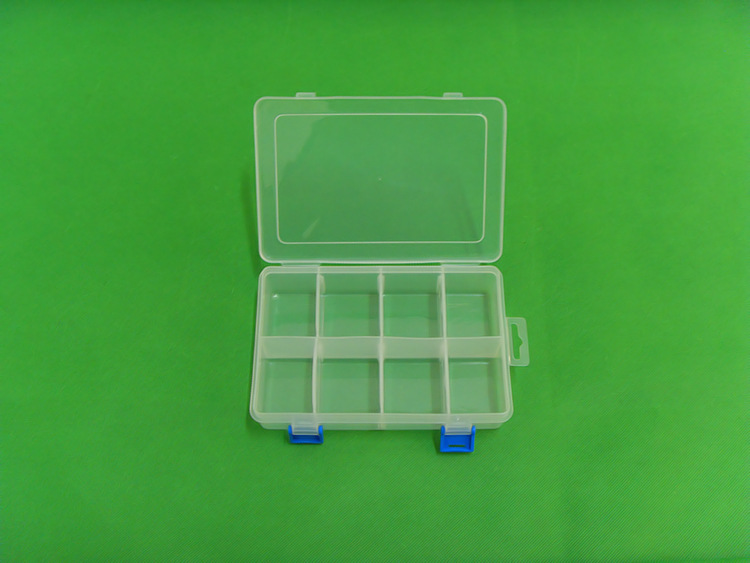 厂家直销 桌面收纳盒 首饰杂物展示盒 耐摔分隔整理盒批发详情2