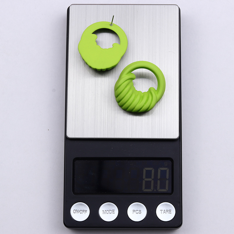 新款糖果色包包形立体喷漆耳钉耳环简约时尚个性精美耳坠耳环女详情17