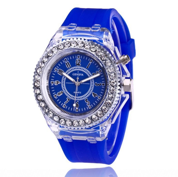 Ins-style illuminated watches, personalized Harajuku Korean version, fashionable and trendy LED fluorescent couple watches for boys, girls, primary and secondary school students pic 43