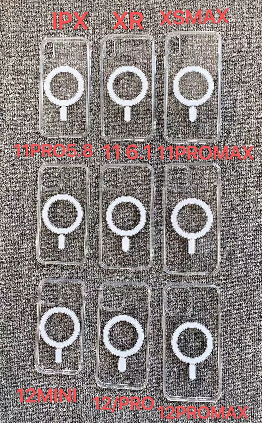 Compatible with iPhone 16 15 Pro, Apple 15 14 Pro MAX magsafe transparent magnetic phone case pic 13