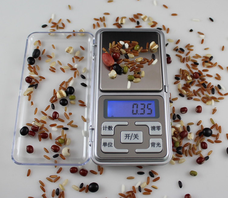 Mini precision jewelry scale, portable scale, electronic scale, mobile phone scale, gram scale, high-precision palm scale, pocket scale, lipstick scale pic 21