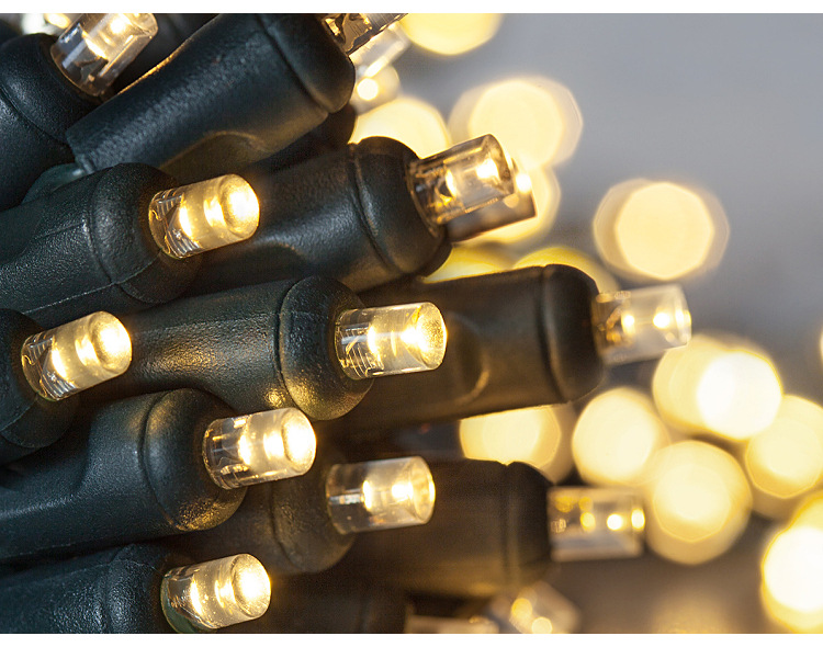UL de baja presión árbol de navidad luces de cuerda ocho funciones caja de batería LED cerveza notas luces de cuerda patio césped luces de fiesta al por mayor pic 3