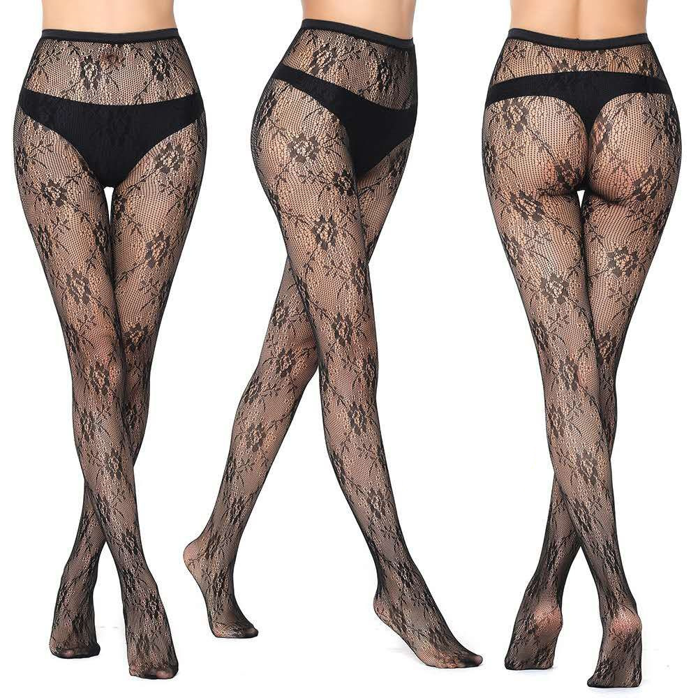 Cross-border special sexy tits medias medias telaraña cráneo red de pesca jacquard malla calcetines cientos de patrones disponibles pic 11