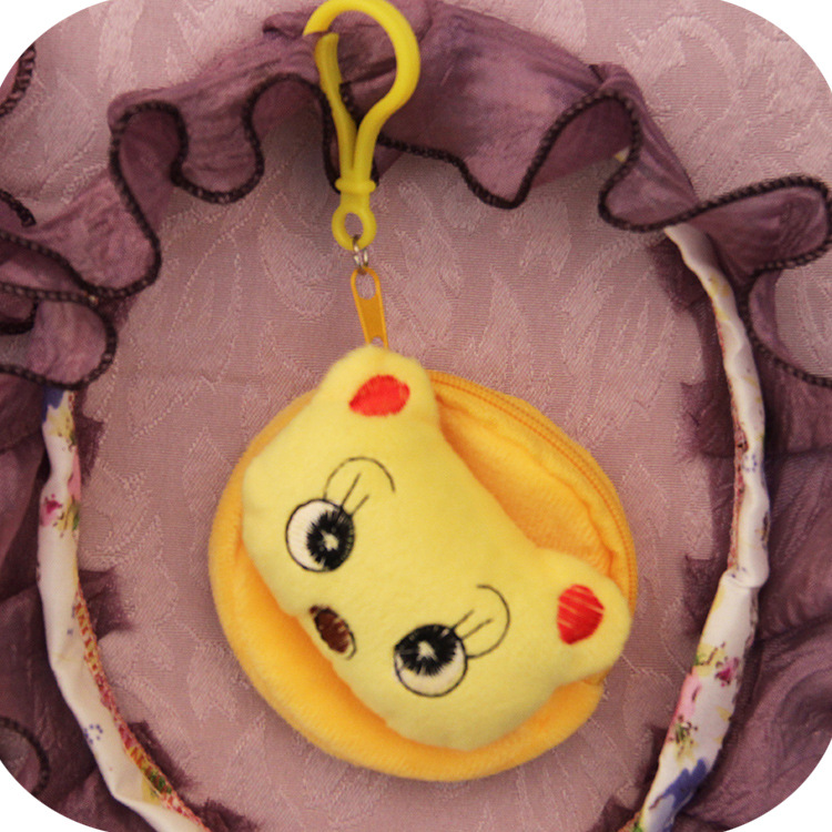 Wholesale key case, creative coin purse, cartoon fabric coin purse pic 12