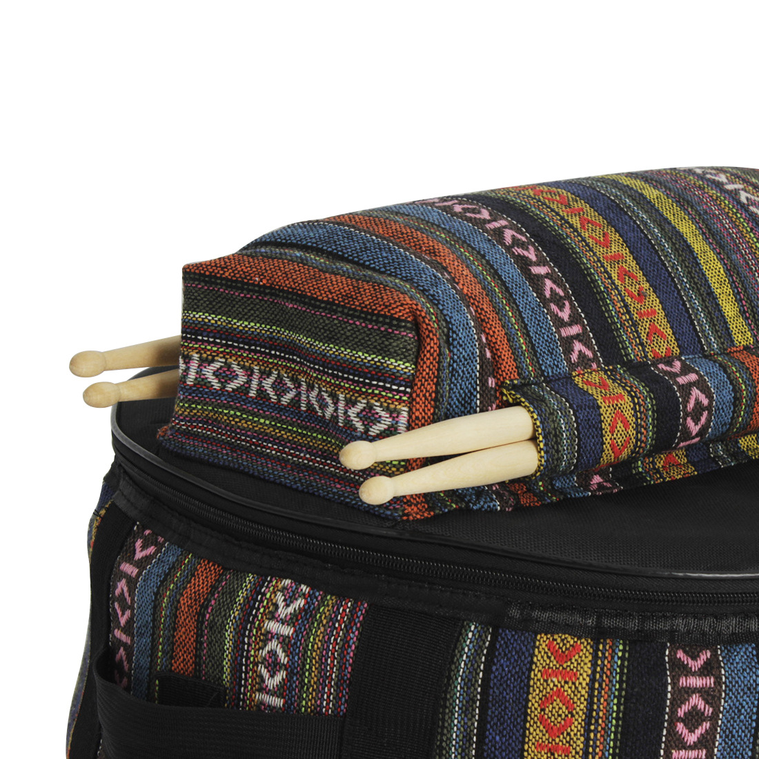 Wholesale of IN-56 Ethnic Style Small Army drum instruments with thickened Oxford cloth army drum prints pic 13