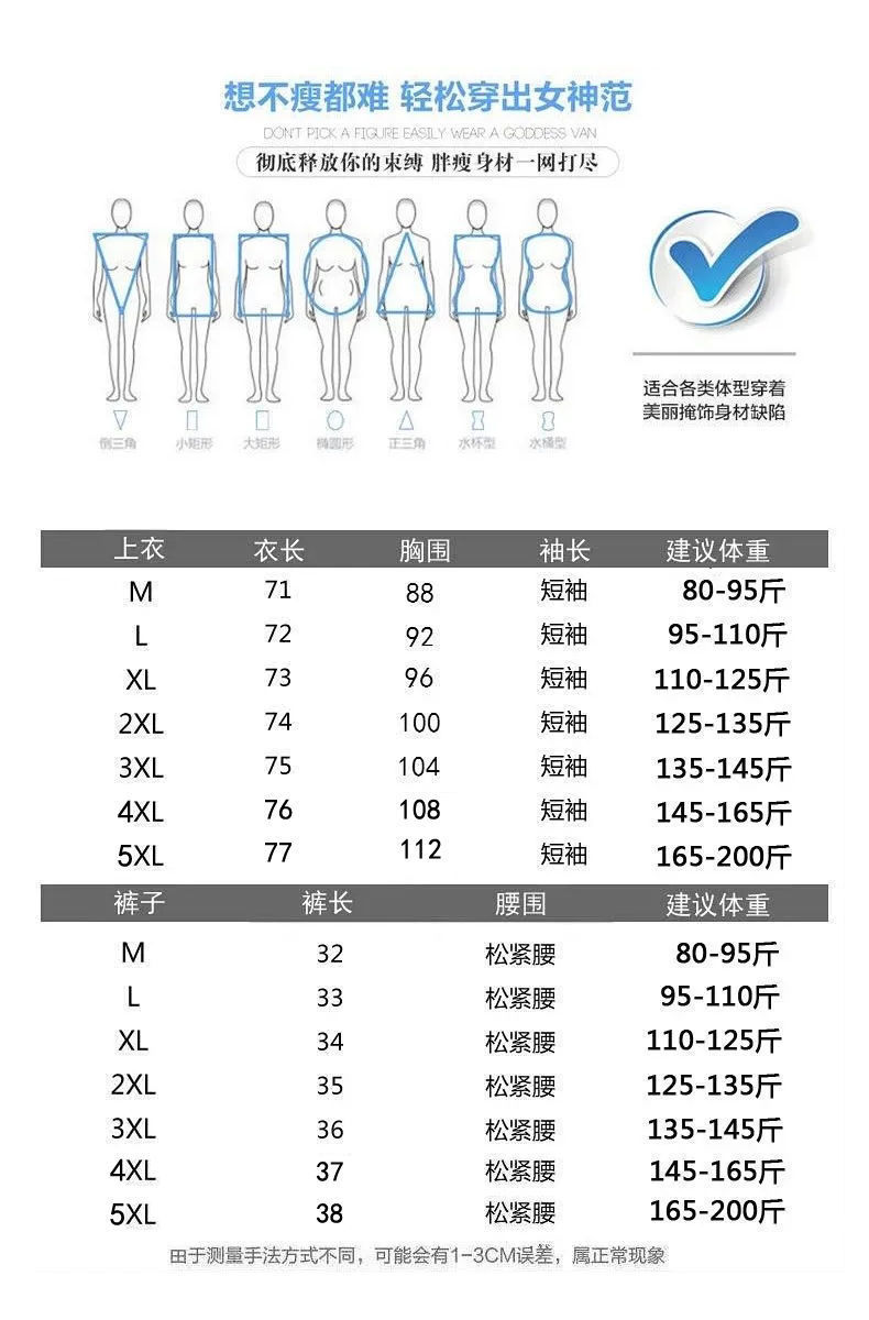 夏季套装女式潮流时尚连衣裙短裤两件套碎花雪纺显瘦遮肉薄款套装详情2