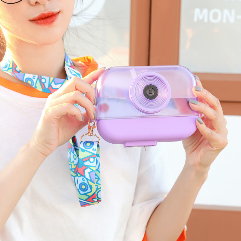 Regalo promocional logotipo personalizado creativo taza de pajita ins cute girl heart portátil versión coreana tendencia taza de agua de plástico pic 2