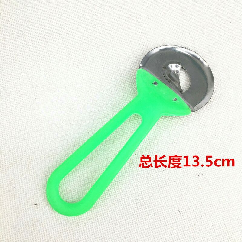 Kitchen round head noodle cutter, stainless steel knife, special noodle cutter, household noodle sheet and dough cutter pic 6