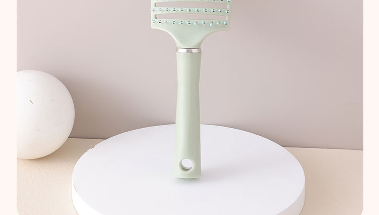 Large rib comb, curly hair comb, back-to-back voluminous styling wonder, airbag comb, long hair, curly hair massage, large bend comb pic 28