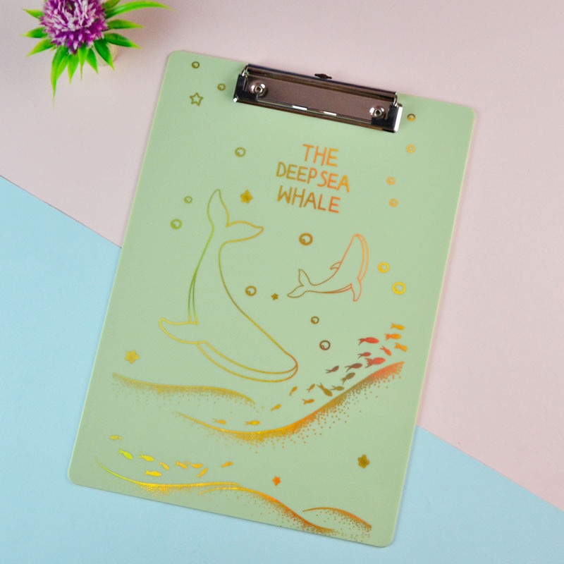 New best-selling vertical strong document single clamp, conference contract materials folder, gold-embossed plate clamp customization pic 13