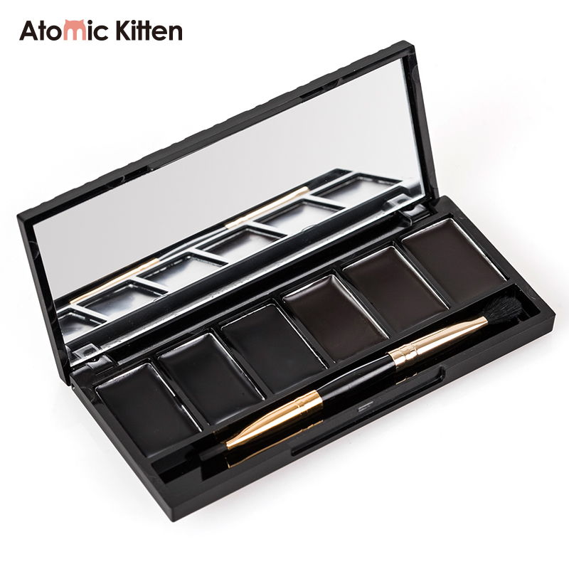 This vegan herbal eyebrow pencil is free of chemical components. It is waterproof, sweat-proof, long-lasting and does not fade. It features a three-dimensional natural style Item Picture