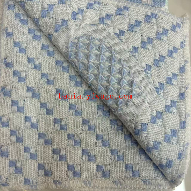 5 pieces of 30*30cm embroidered heart-shaped cleaning cloths, kitchen dishcloths, kitchenware and stove cleaning cloths, bahia Item Picture