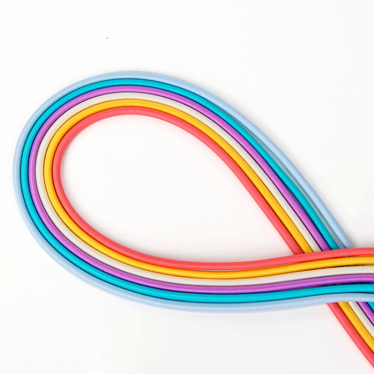 Latex filament elastic round rope, elastic rope, umbrella hanging rope, rubber band shoelace, hat windproof rope, rubber band children's clothes, high elasticity Specification image