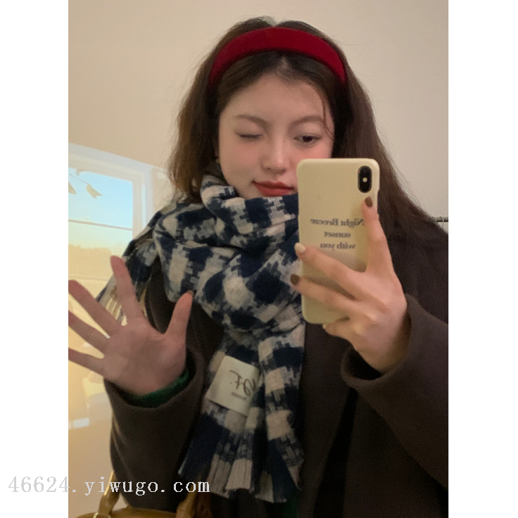 Cross-border scarf wholesale e-commerce supply 39-check series Dolag Chanel-style scarves Item Picture