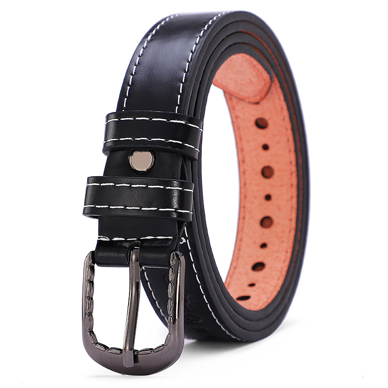 New women's belt, youth and student hollowed-out versatile jeans, thin belt, Korean version, unisex fashion belt Application Scenario