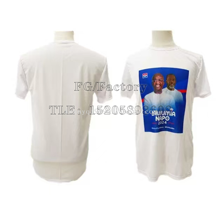 Customized cross-border presidential campaign uniforms, election advertising T-shirts, and T-shirts offer discounts for large quantities. Customized logos are available full figure